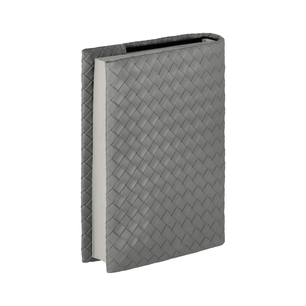Blue Label Faux Leather Siddur Cover – Light Grey