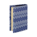 Knitted Fabric Siddur Cover – Light Blue