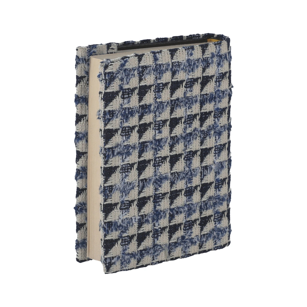 Blue Tweed Siddur Cover
