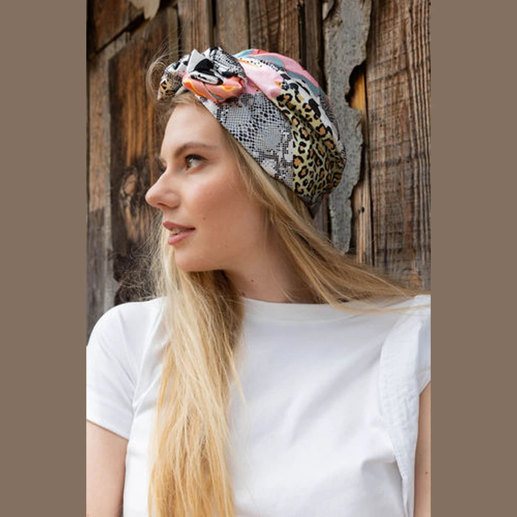 Snake Print Hat
