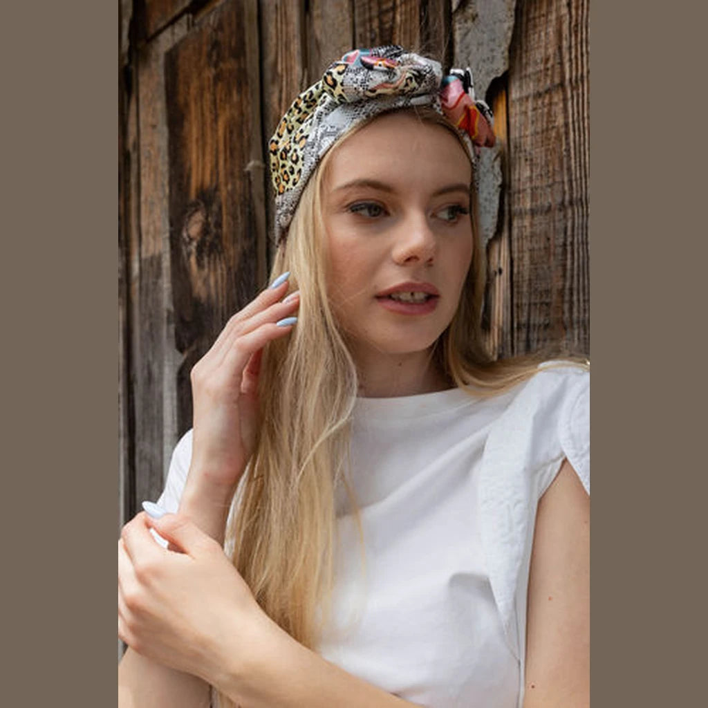 Snake Print Hat