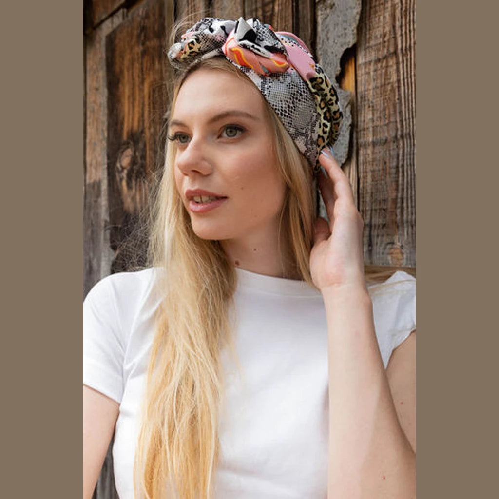 Snake Print Hat