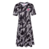 Printed Short Sleeve Sports Dress