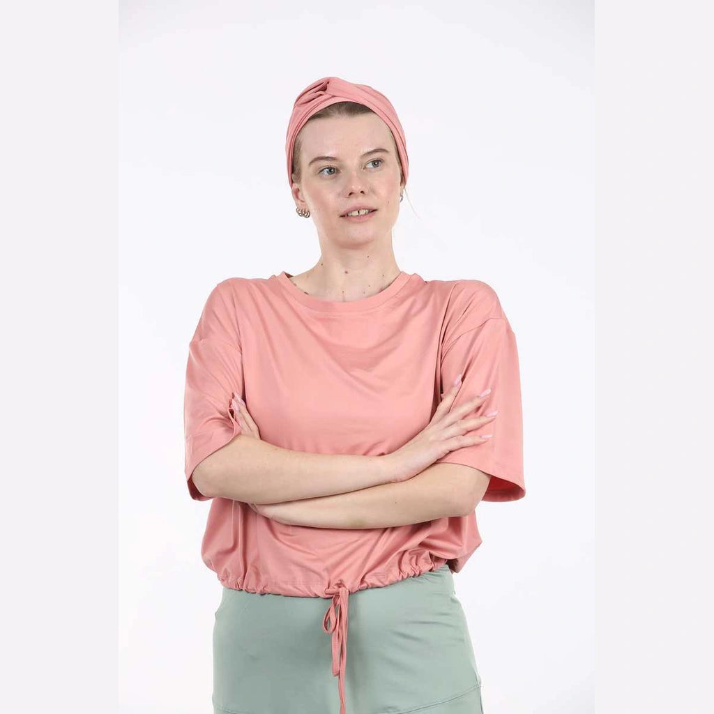Sports Head Covering – Pink Dry-Fit