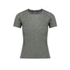 Gray Short Sleeve Sports Top