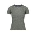 Gray Short Sleeve Sports Top