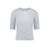 Sky Blue 3/4 Sleeve Sports Top