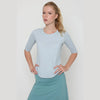 Mint 3/4 Sleeve Sports Top