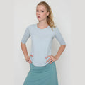Mint 3/4 Sleeve Sports Top