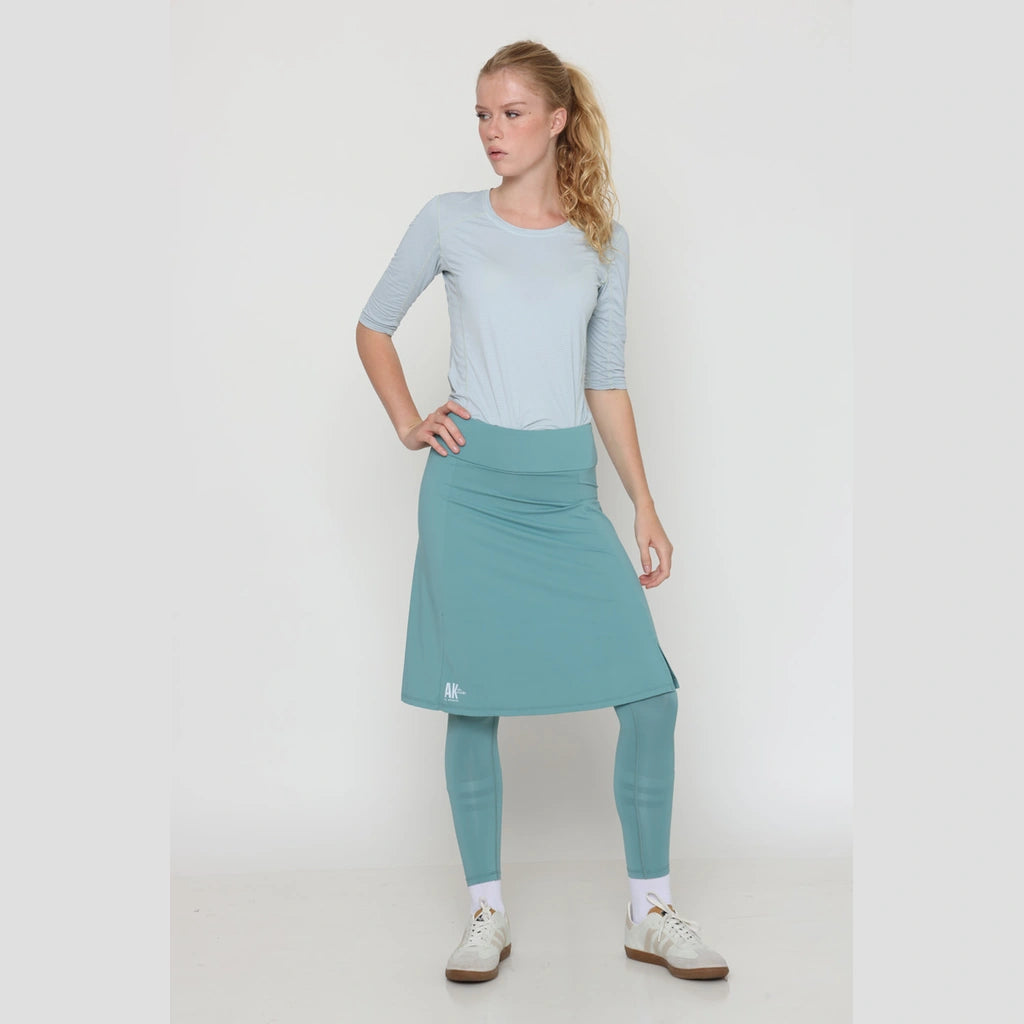 Mint 3/4 Sleeve Sports Top