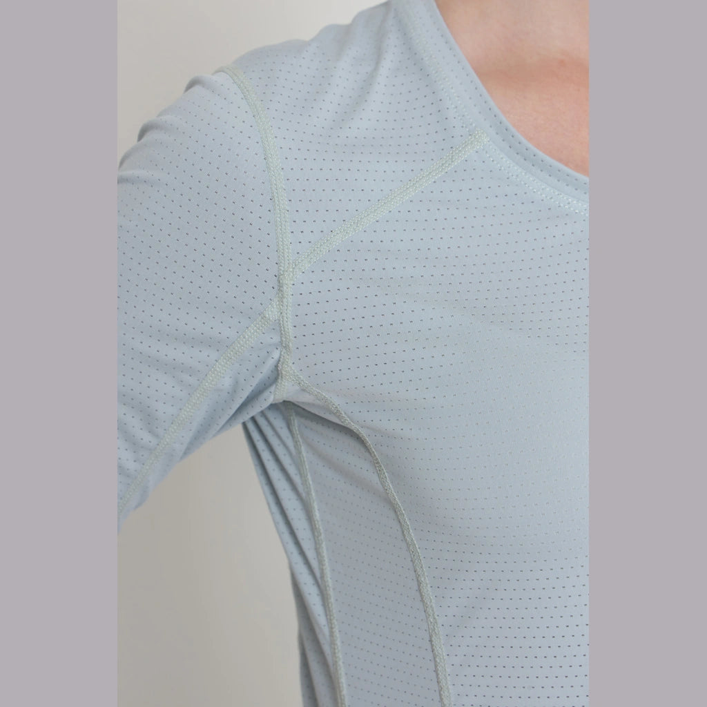 Mint 3/4 Sleeve Sports Top