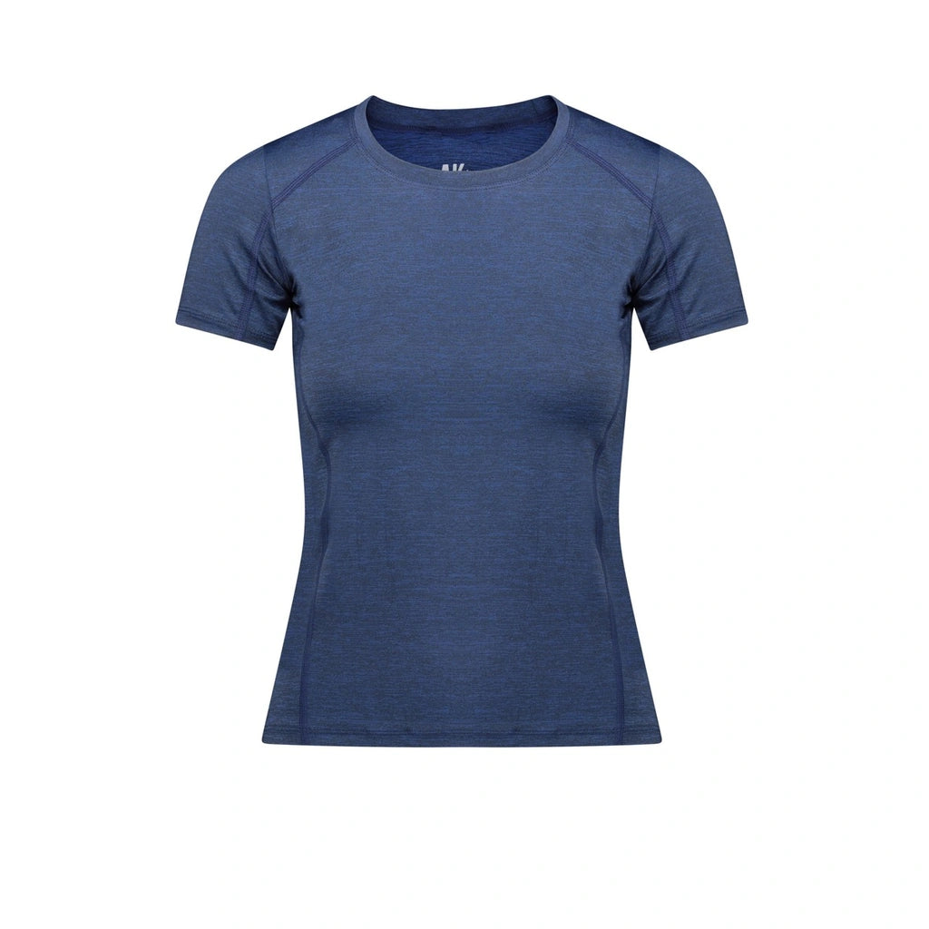 Navy Short Sleeve Sports Top