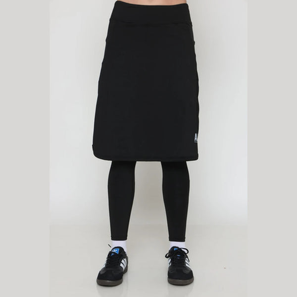 Super Light Long Black Sports Skirt