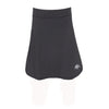 Long Gray Sports Skirt with Built-In Shorts