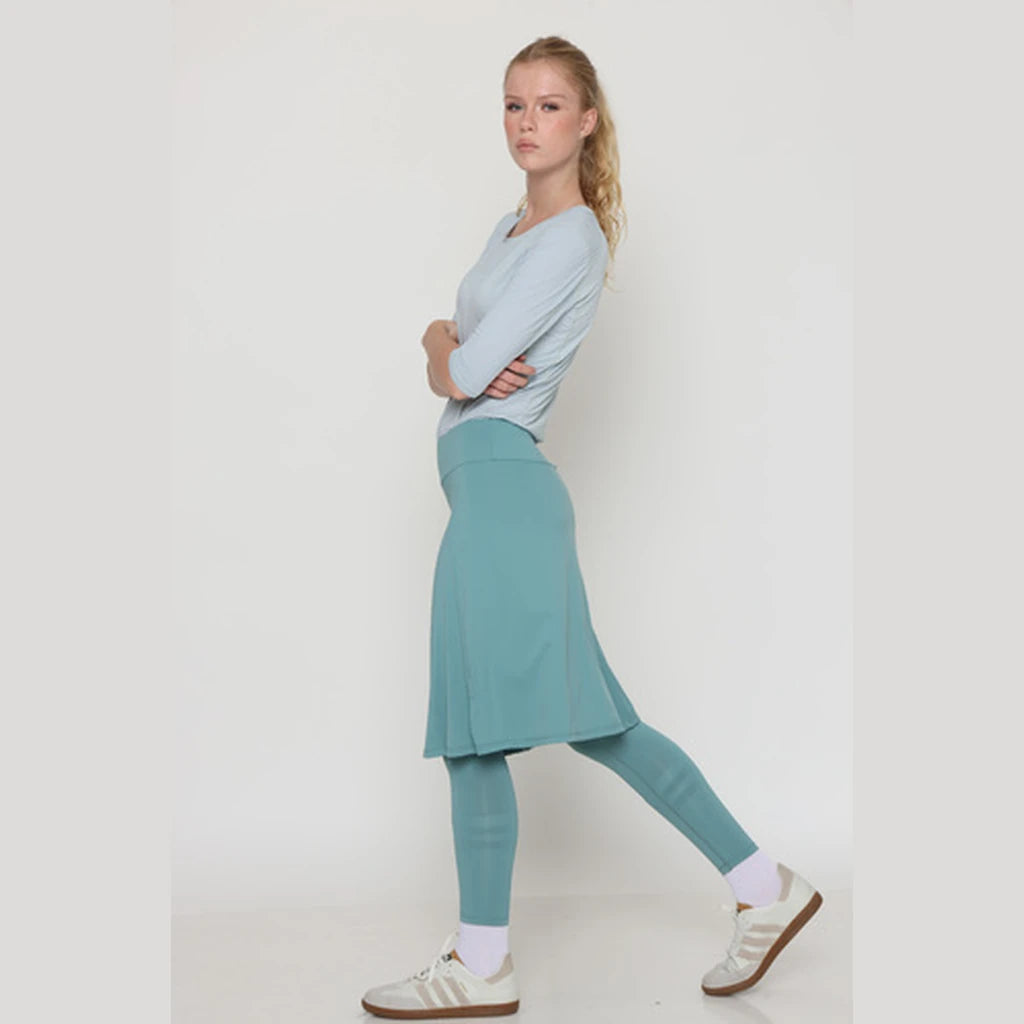 Super Light Long Mint Sports Skirt