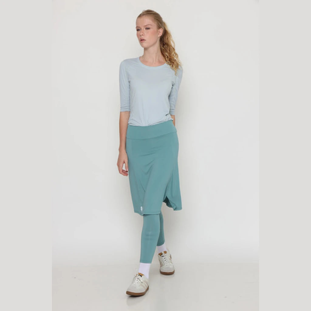Super Light Long Mint Sports Skirt