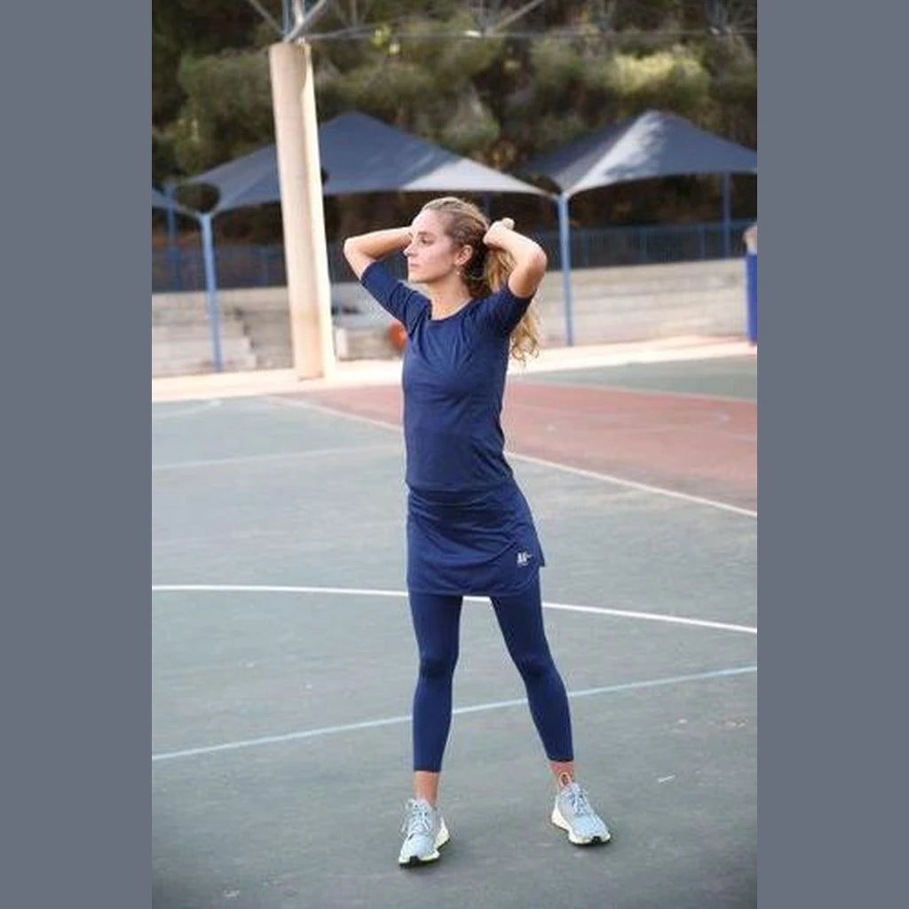 Mini Dark Blue Sports Skirt
