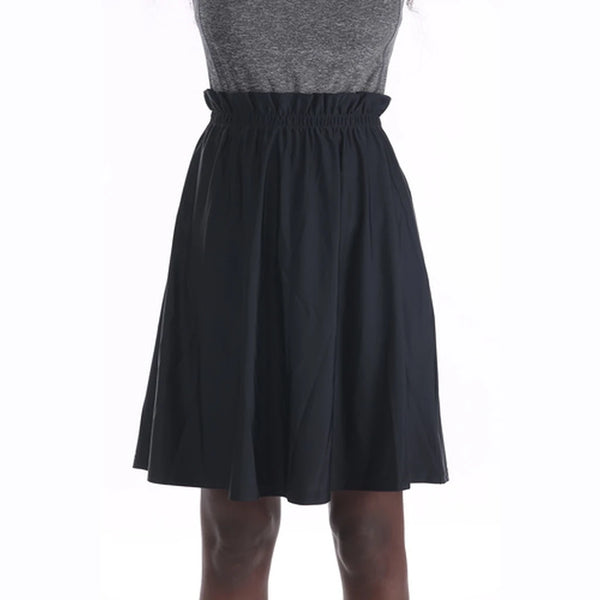 Short Black Sports Skirt (Without Leggings)