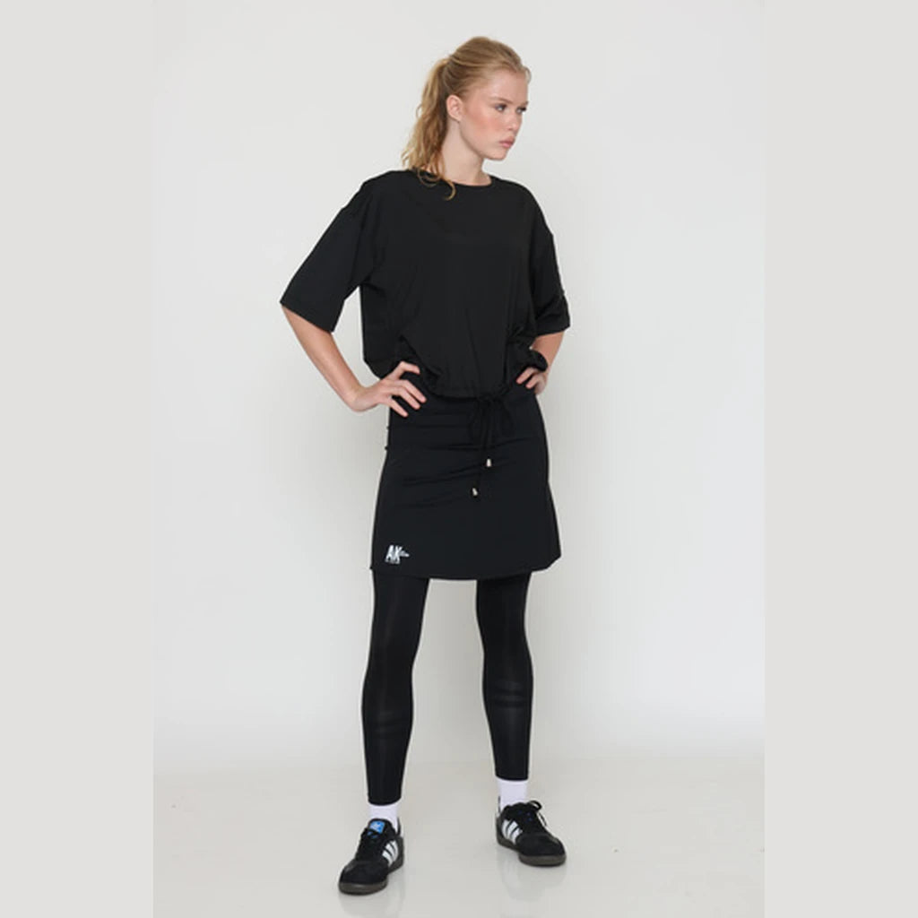 Super Light Short Black Sports Skirt