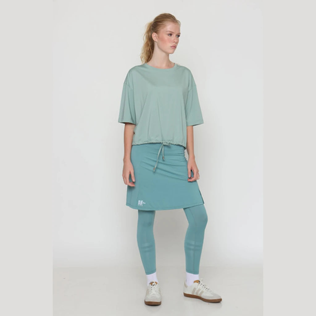 Super Light Short Mint Sports Skirt