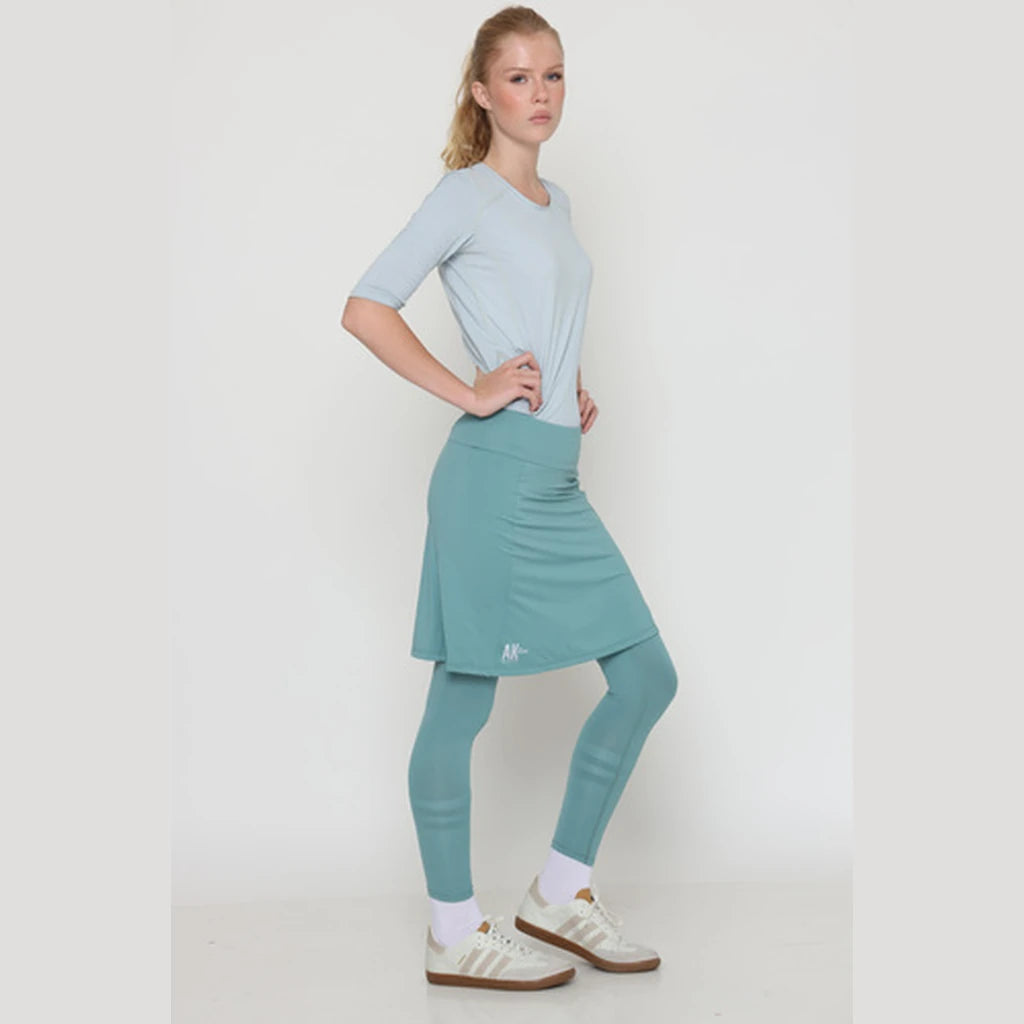 Super Light Short Mint Sports Skirt