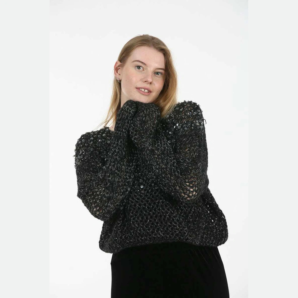 Black Knit Sweater