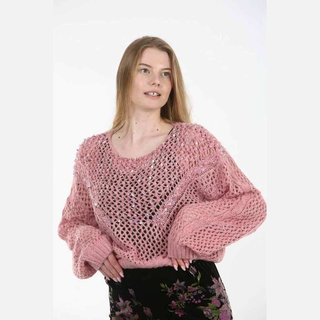 Pink Knit Sweater