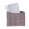 Classic Brown Check Print Tallit Bag
