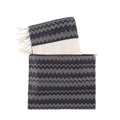 Sparkling Blue Knitted Fabric Tallit Bag