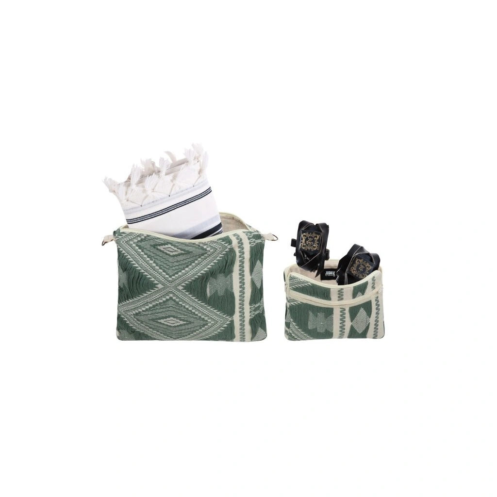 Tribal Green Tallit Bag