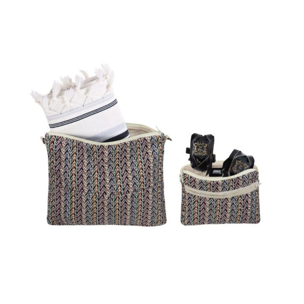 Zigzag Pattern Tallit Bag