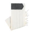 Elegant Tallit with Dark Grey Fabric Atarah