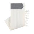 Elegant Tallit with Light Grey Fabric Atarah