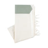 Elegant Tallit with Green Faux Leather Atarah