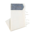 Elegant Tallit with Silver Sequin Atarah