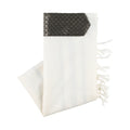 Elegant Black and Gold Star of David Tallit