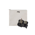 Blue Label Light Gray 3D Faux Leather Tefillin Bag