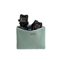 Blue Label Green 3D Faux Leather Tefillin Bag
