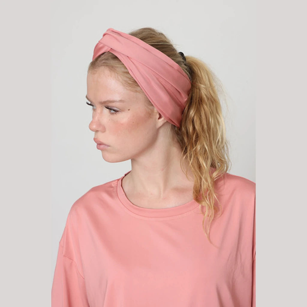 Pink Sports Headwrap