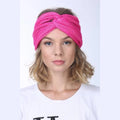 Thin Mesh Turban Head Covering – Neon Pink