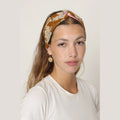 Thin Cotton Turban Head Covering – Brown