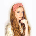 Thin Turban Head Covering – Solid Pink