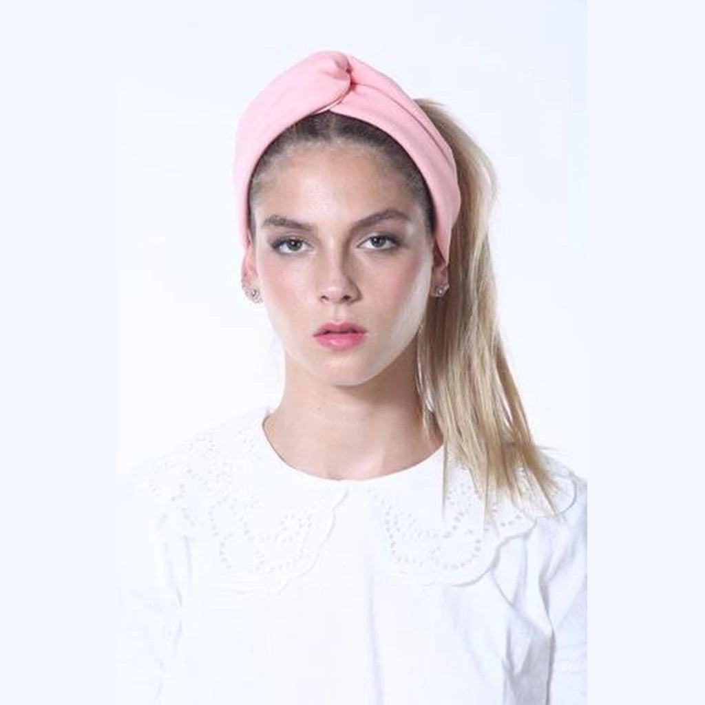 Thin Scuba Turban Head Covering – Pink
