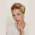 Partial & Full Coverage Cotton Turban Head Covering – Brown