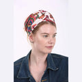 Partial & Full Coverage Floral Print Turban Head Covering
