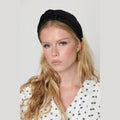 Black Velvet Turban Headband