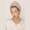 Partial & Full Coverage Glitter Turban Head Covering – Pink
