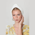 Partial & Full Coverage Turban Head Covering – White