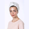 Partial & Full Coverage Volume Basic Jersey Turban Head Covering – Gray