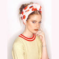 Printed Volume Turban Head Covering – Pink / Red | Partial & Full Coverage